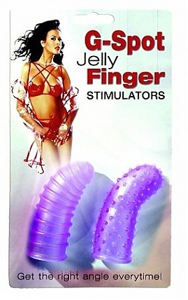 G-Spot Jelly Fingers Purple