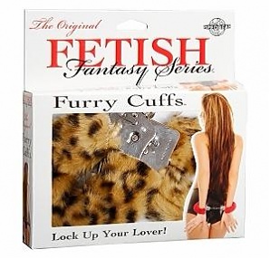 Fetish Fantasy Furry Handcuffs - Cheetah