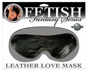 Love Mask-Leather Blindfold