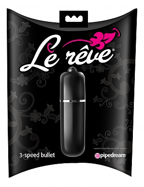 Le Reve 3-Speed Bullet - Black