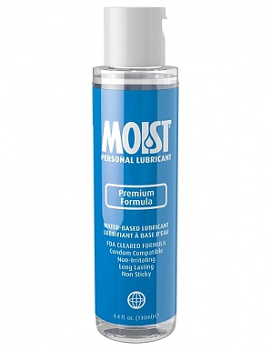 Moist Personal Lubricant Premium Formula - 4.4 Fl Oz/130ml