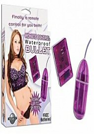 Remote Control Bullet Waterproof 3.25 Inch Purple (104835.0)