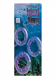 Silicone Island Rings - Purple (135712.0)