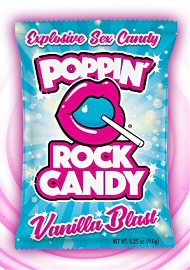 Poppin Rock Candy Sex Confection Vanilla Blast -  Oral - 10 Pack (184575.20)