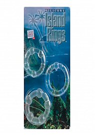 Silicone Island Rings - Clear (77096.-8)